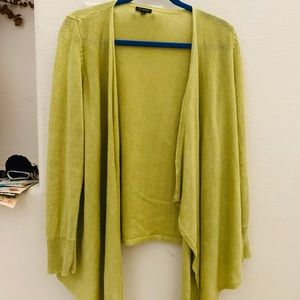 Lime Green Cardigan